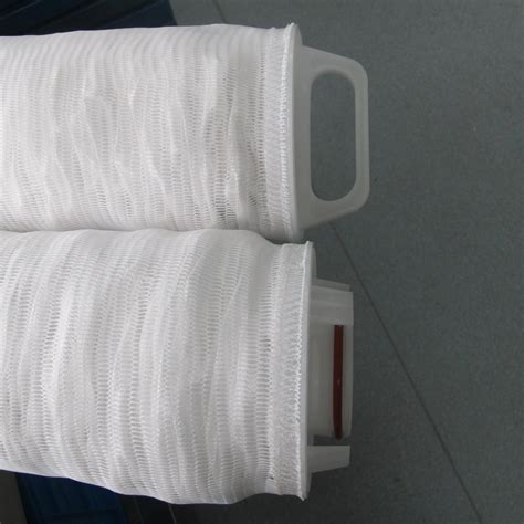 High Flow Horizontal Pleated Filter Cartridge For Waste Water Treatment