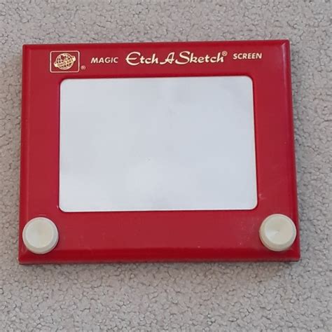 Ohio Art Toys Vintage Classic Magic Etch A Sketch Screen By Ohio