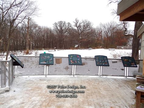 Nature Center Interpretive Exhibit Signs Installed At Hidden Oaks