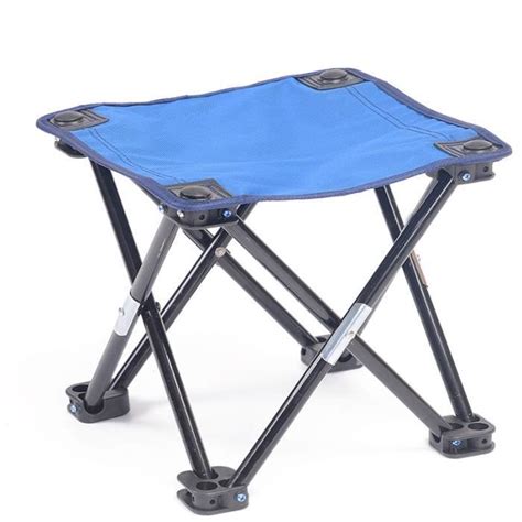 Chaise Pliante Portable Camping en Plein Air PêChe Pique Nique Plage