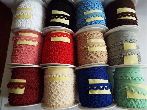 M Decorative Elastic Lace Stretch Trim Mm Wide For Sewing Lingerie Edge Ebay Uk