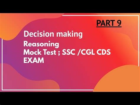 Reasoning SSC CGL CDS NDA COAST GUARD AFCAT MNS AND ALL