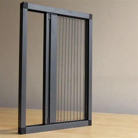 Pleated Mesh For Sliding Openable And Sliding Window At Square