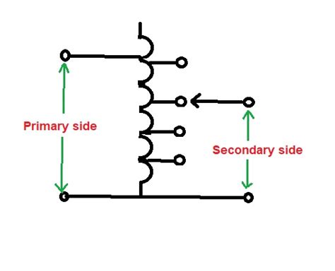 Auto Transformer Circuit Diagram