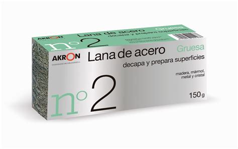 BARLESA AKRON LANA DE ACERO BOBINA 150 GR ESPECIAL BRICOLAJE Barlesa