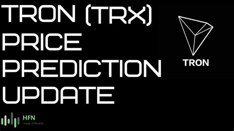 Tron Trx Price Prediction Update Youtube