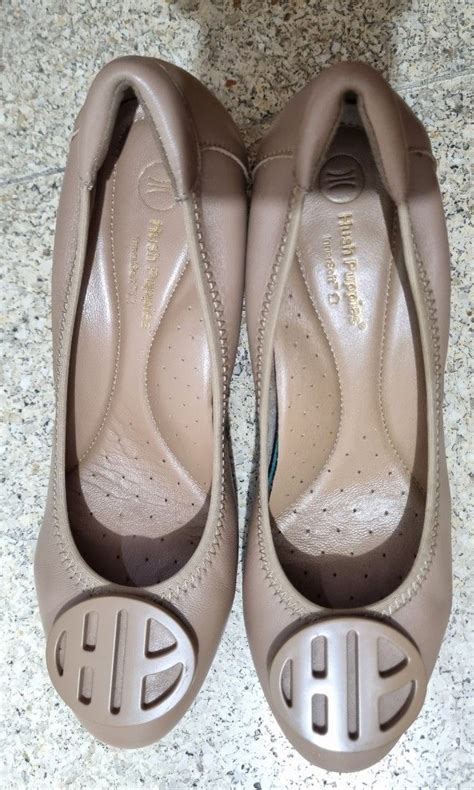 Hush Puppies Nude Fesyen Wanita Sepatu Di Carousell