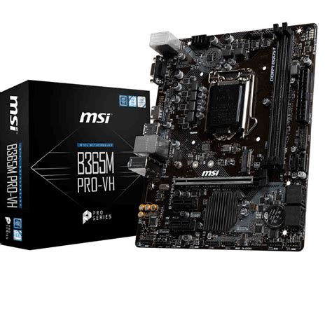 MSI B365M PRO-VH DDR4 MOTHERBOARD