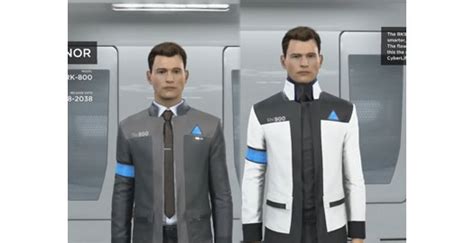 Detroit Become Human Upgraded Connor Android Rk Leather Jacket