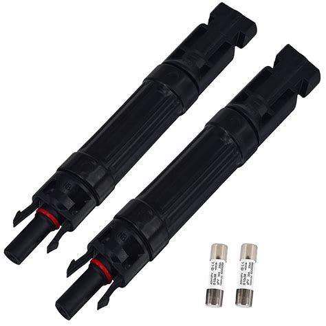 Buy Leehitech Pcs A Solar Fuse With Male And Female Connector Solar