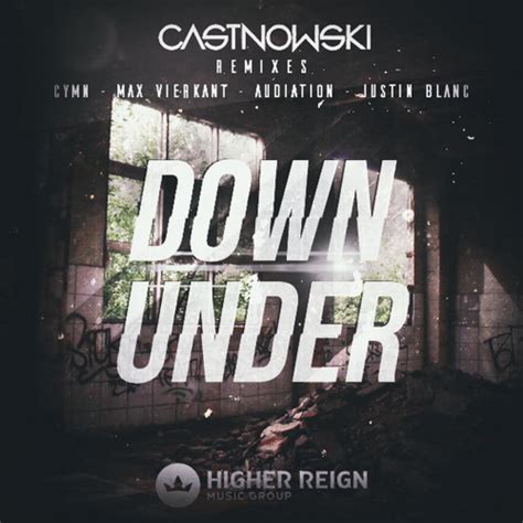 Stream Down Under (Justin Blanc Remix) by CastNowski | Listen online for free on SoundCloud