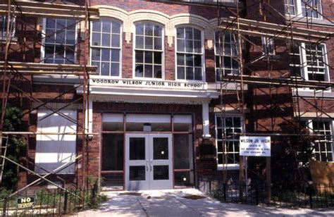 Florida Memory • Woodrow Wilson Jr High School Entrance In Tampa