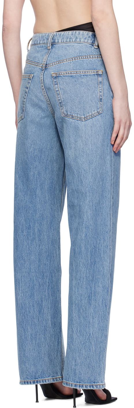 Alexander Wang Blue Bikini Layer Jeans Alexander Wang