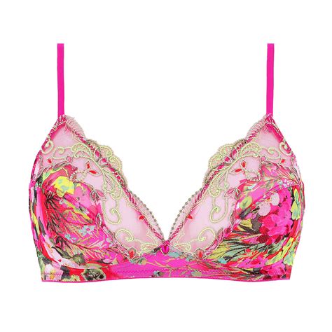 Lise Charmel ensemble lingerie 2 pièces Envolée de Fleurs Envolée Fuchsia