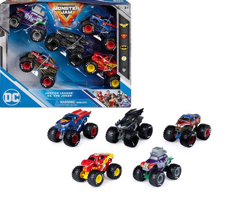 Pojazdy Terenowe Spin Master Monster Jam Justice League Vs The Joker 5