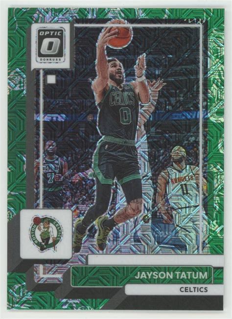 Jayson Tatum Panini Donruss Optic Choice Dragon Prizm Ssp