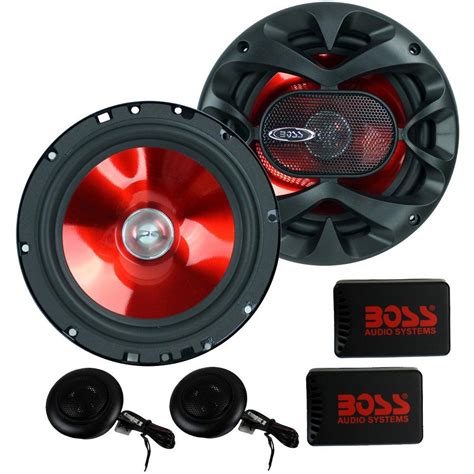 2 BOSS CH6CK 6 5 350W Car 2 Way Component Car Audio Speakers System