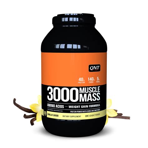 Qnt Metapure Muscle Mass Vanilla 4 5kg Protein Malta