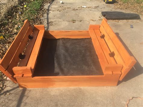 Ana White | Sandbox with seats - DIY Projects