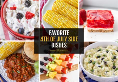 4th Of July Side Dishes Fruits Veggies Salads Lil Luna