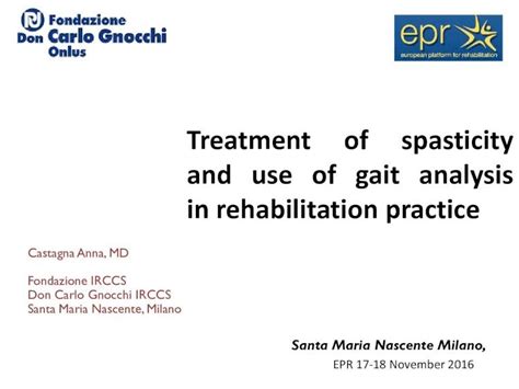 (PDF) Treatment of spasticity and use of gait analysis in ...