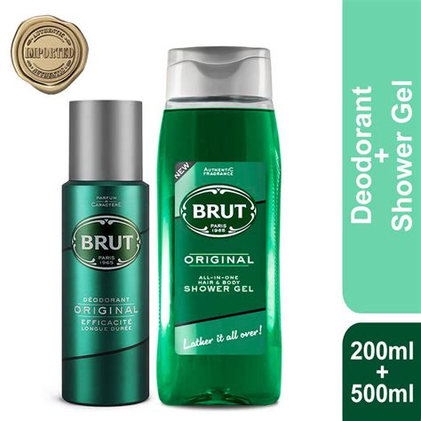 Buy Brut Original All In One Hair Body Shower Gel Deodorant