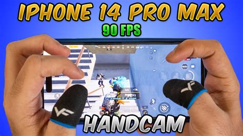 IPhone 14 Pro Max Gameplay Handcam PUBG Mobile BGMI 5 Finger Claw