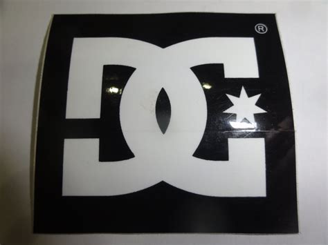 DC Shoes Brand LOGO STICKER skateboard