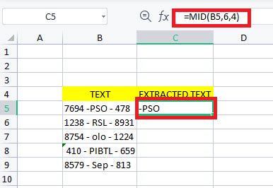 How To Extract Text From A Cell In Excel Wps Office Academy