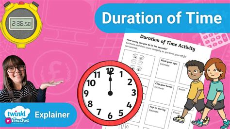 How To Teach Duration Of Time In KS1 YouTube