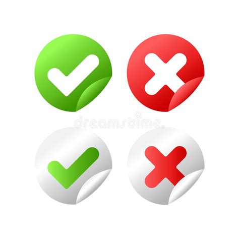 Right Wrong Stickers Stock Illustrations – 94 Right Wrong Stickers ...