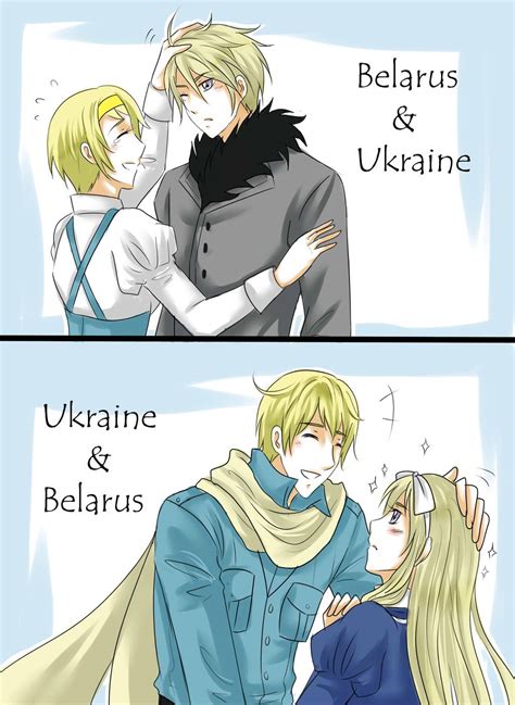 Hetalia Nyotalia Ukraine Hetalia Hetalia Belarus Hetalia