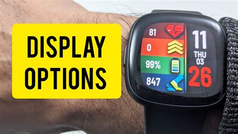 Upgrade Your Fitbit Versa 4 Experience Essential Display Settings