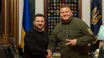 Zelenskyy Names Ex Army Chief Zaluzhnyi Hero Of Ukraine Times Of India