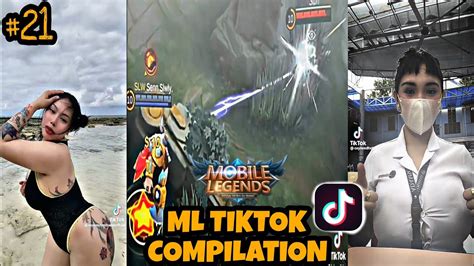 Ml Tiktok Compilation Part 21 Mlbb Youtube