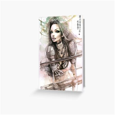 Cyborg Beauty Original Sexy Erotic Ecchi Lingerie Pinup Female Model Pose Babe Hentaii Bikini