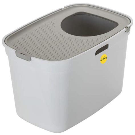 Buy Large Top Entry Cat Litter Tray Extra Deep Xl High Sided Covered