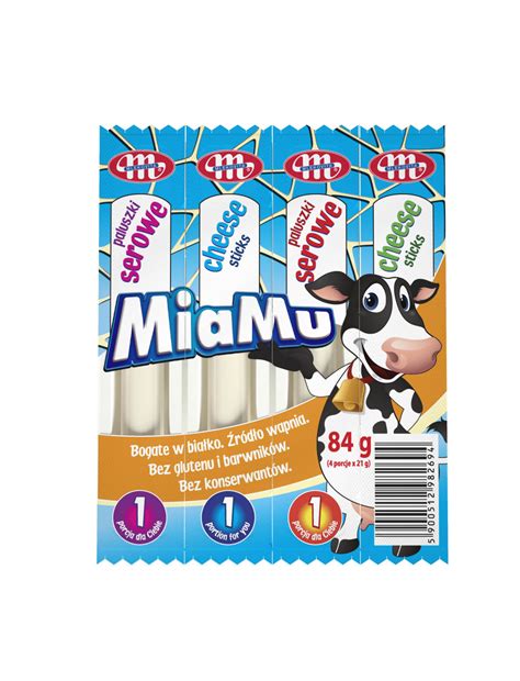 MiaMu Paluszki Serowe 84 G