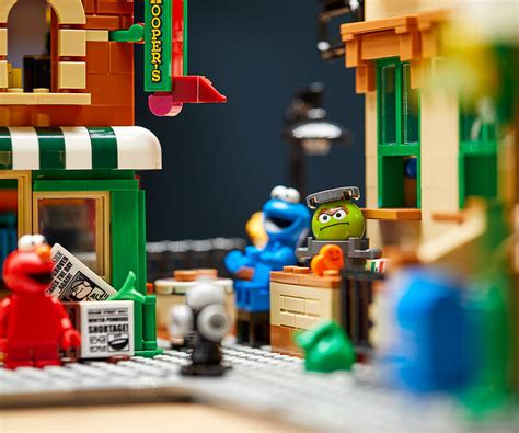Игрален комплект конструктор ЛЕГО Ideas 21324 - 123 Sesame Street | КОМСЕД