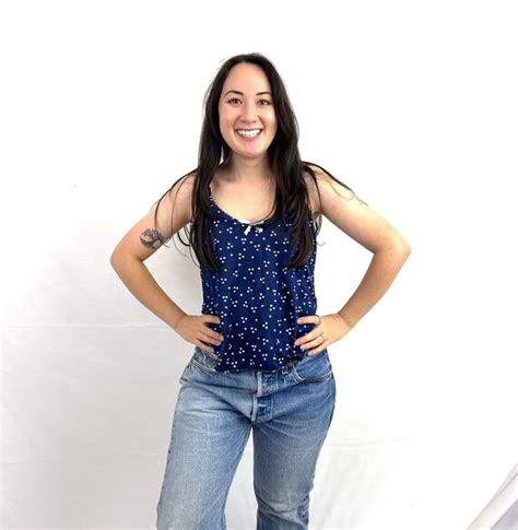 Vintage S S Nightie Slip Lingerie Nylon Top U Gem