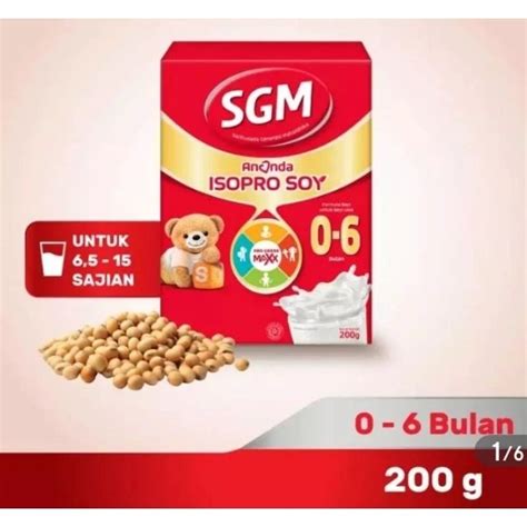 Jual SGM ISOPRO SOY 200g Shopee Indonesia