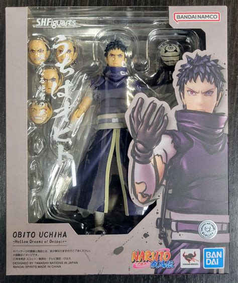 Bandai S.H.Figuarts Naruto Shippuden Obito Uchiha USA – SMT Duty Free