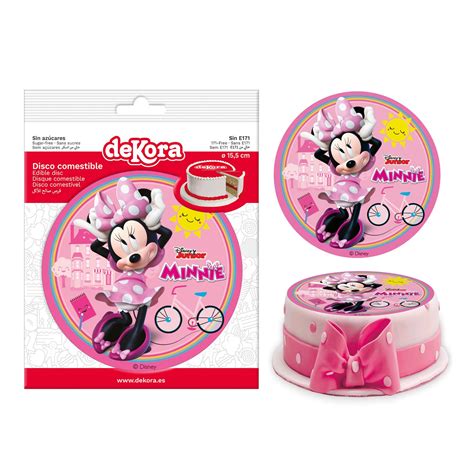 Oblea Comestible Para Decoraci N De Tarta Con Dise O De Minnie