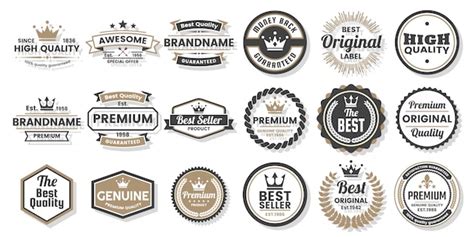 Premium Vector Label Set