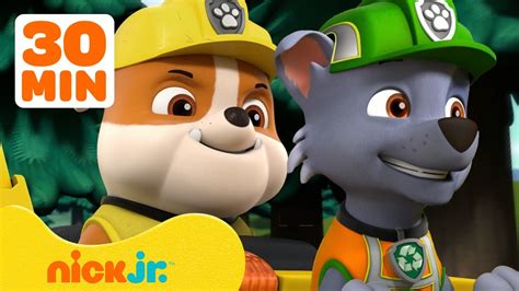 Rubble And Paw Patrol Friendship Rescues 30 Minute Compilation Rubble And Crew Youtube