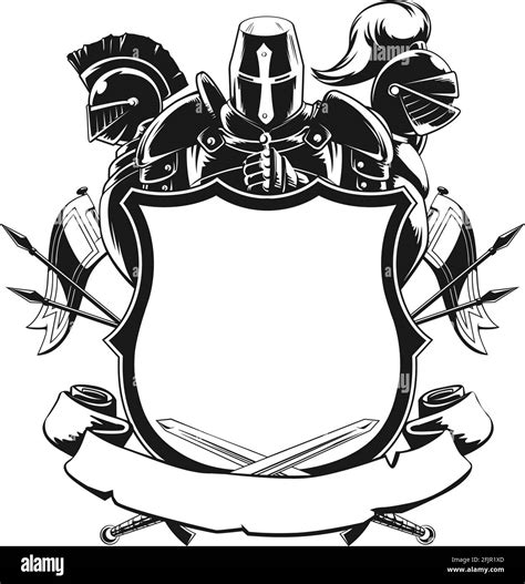 Shield Drawing Hi Res Stock Photography And Images Alamy