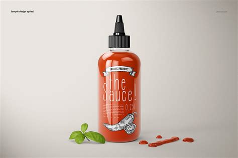 Sauce Bottle Mockup Set on Behance