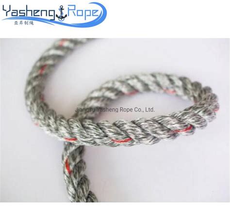 72mm 8 Strand Polypropylene And Polyester Mixed Rope China Mixed Rope