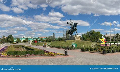 Monument To Alexander Suvorov In Tiraspol Transnistria Editorial Stock