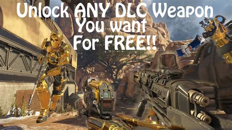 Black Ops 3 Unlock Any Dlc Black Market Weapon You Want For Free Xbox One Only Youtube